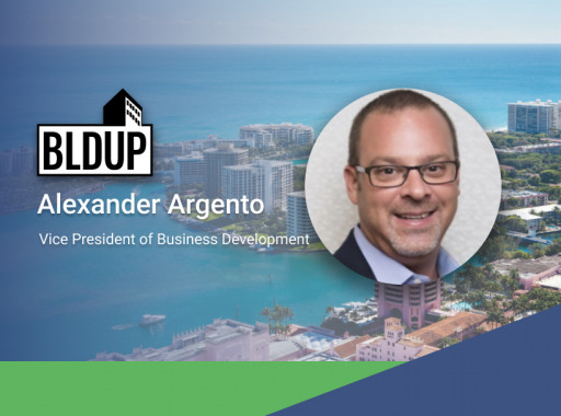 Alexander Argento Joins BLDUP as Vice President of Business Development