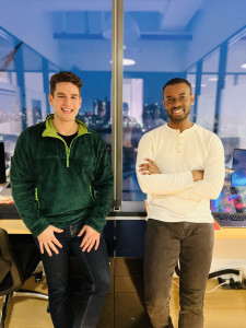 Carry co-founders COO Jason Ovryn (left) and CEO Aaron Walters (right)