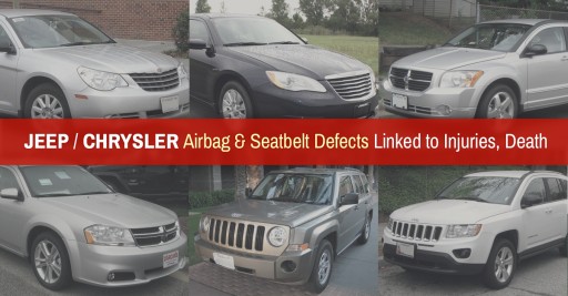 Consumer Safety Watch Warns Many Chrysler, Jeep and Dodge Vehicle Owners May Be in Danger Due to a Defect Affecting Air-Bags and Automatic Seat-Belt Tighteners