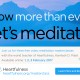 Now… More Than Ever… Let's Meditate