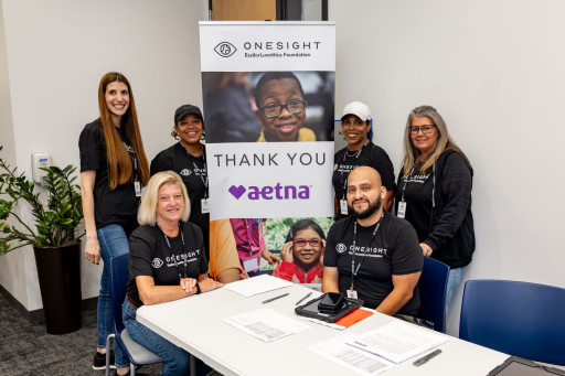 Nearly 400 Youth & Adults in Philadelphia Receive Free Eye Exams and Glasses Thanks to the OneSight EssilorLuxottica Foundation & Aetna, a CVS Health Company