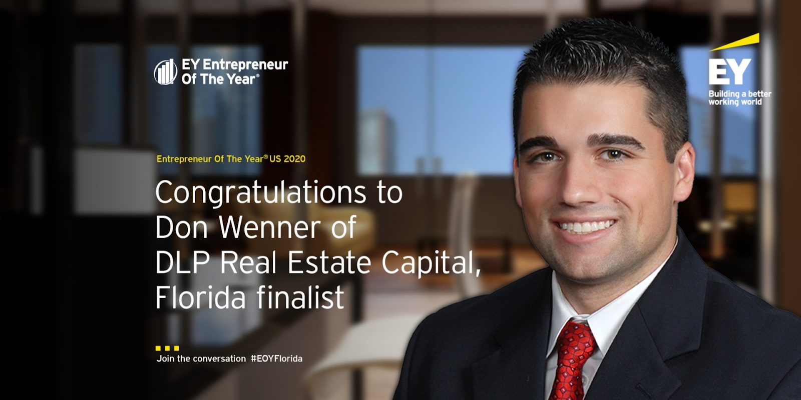 DLP Real Estate Capital's Don Wenner Named as Finalist of 'EY