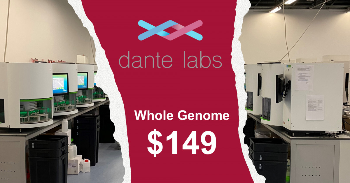 Dante Labs Launches Best Ever Black Friday Offer for Whole Genome