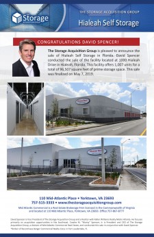Hialeah Drive Self Storage Closing Announcement