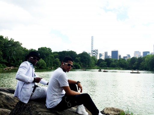 JC and Amin Laboriel at Central Park