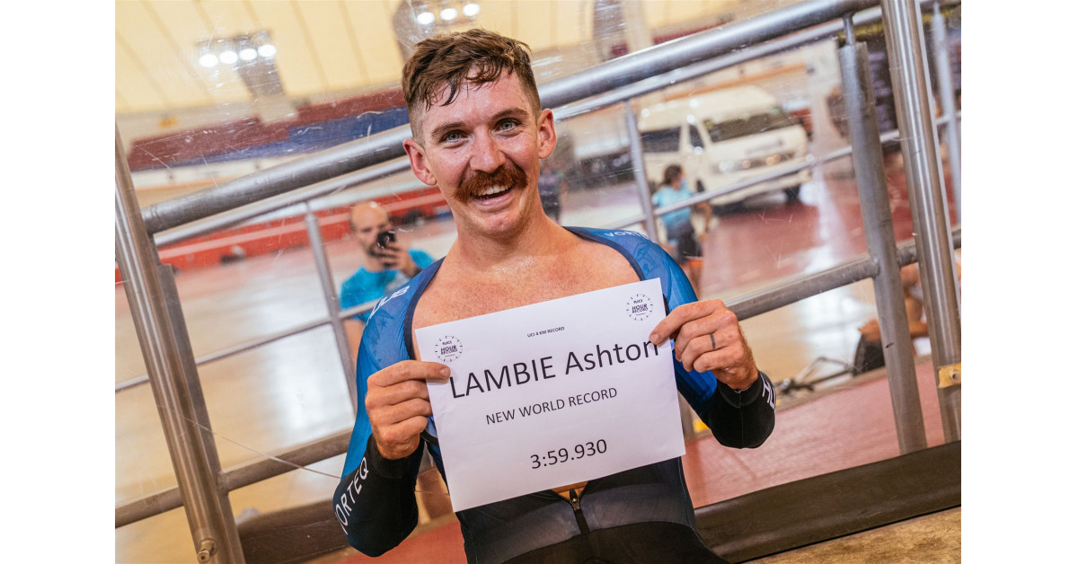 American Cyclist Ashton Lambie Breaks Cycling's '4 Minute Mile' Barrier ...