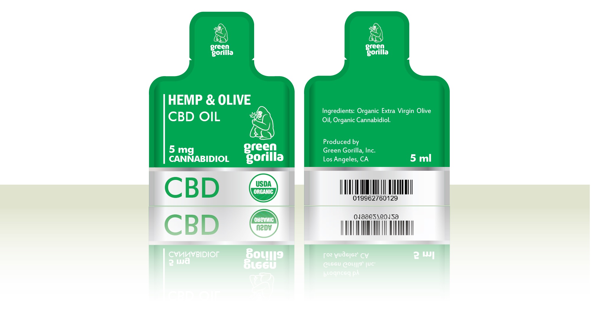 Green Gorilla Debuts 'Hemp & Olive' Single Serving CBD Packs Newswire