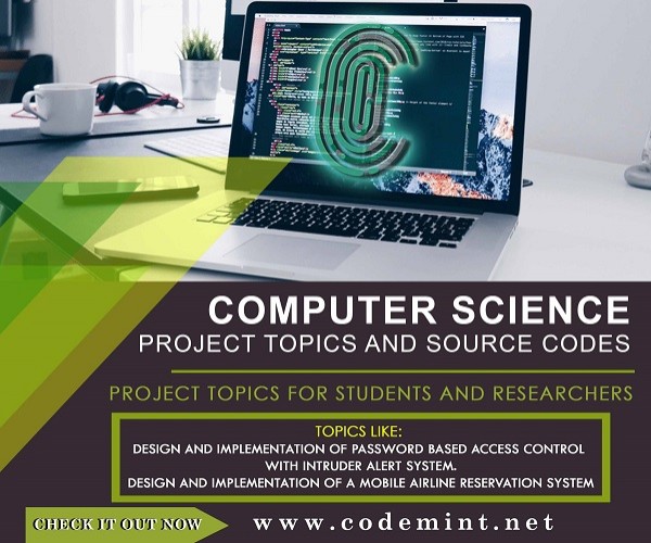 computer science project topics for