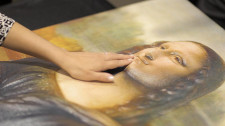 Tactile Image of 'The Mona Lisa'