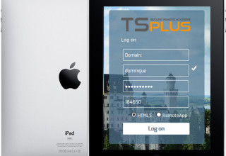 TSplus Remote Access Web App iPad