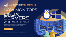 Server Monitoring V5.4 Monitors Linux Servers