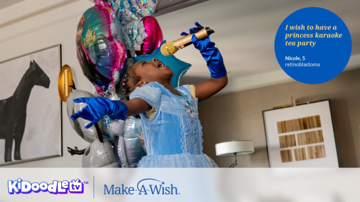 Kidoodle.TV Supports Make-A-Wish(R) Metro New York and Western New York in Unprecedented ‘Wish A Week for a Year’ Program