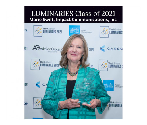 Impact Communications Founder and CEO Marie Swift Receives 2021 Luminaries Award