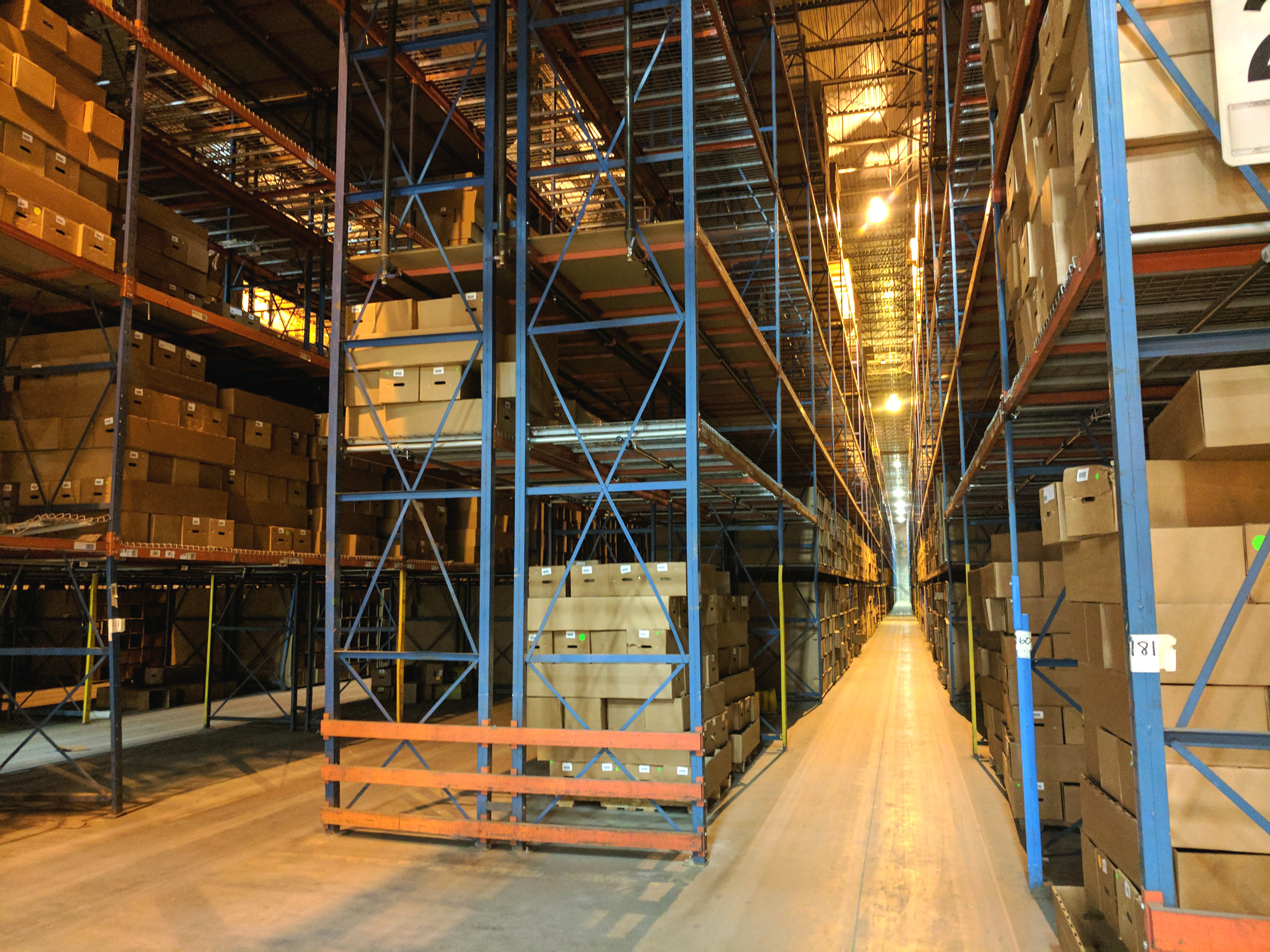 Pallet Rack Liquidation Underway in Gaffney, South Carolina Newswire