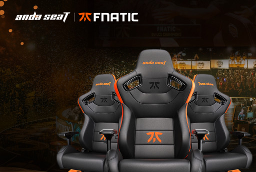 Andaseat Globally Provides Professional Gaming-Seat Solutions With Fnatic E-Sports Team