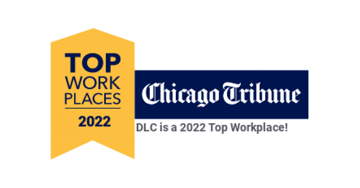 DLC Earns Gold Badge on Chicago Tribune 2022 'Top Workplaces' List