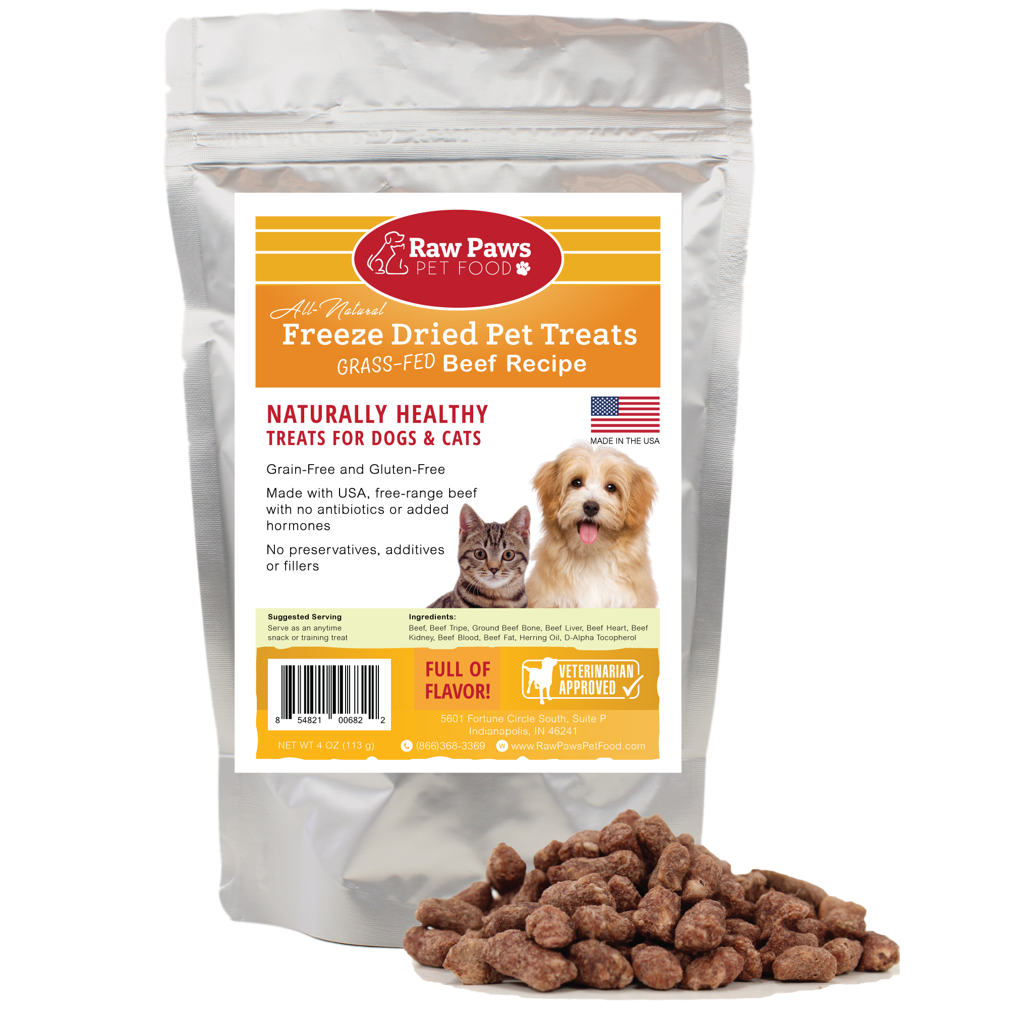 Raw Paws Pet Treats Honored On Top 50 Pet Treats List | Newswire