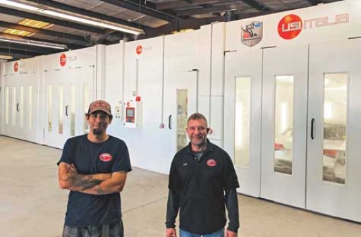 Martin's Collision Center Acquires USI America Booth, Now Reaping Benefits
