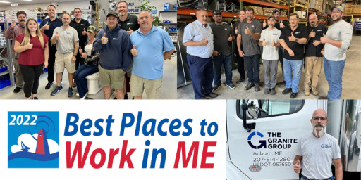 The Granite Group Announces Workplace Awards in Maine and New Hampshire