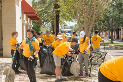 Cleanup Efforts in Clearwater Begin in the Wake of Hurricane Irma