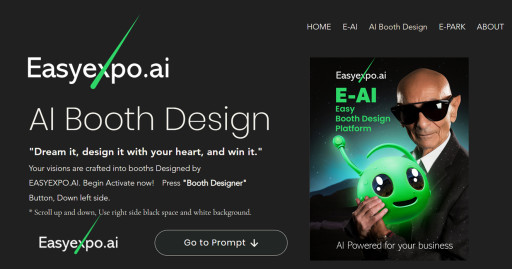 EASYEXPO Innovative Exhibition Design: E-AI Exhibition Artificial Intelligence Service Designs Your Booth in 100 Seconds