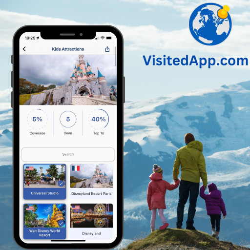 Visited App Publishes List of Top 10 Most Visited Kids’ Destinations
