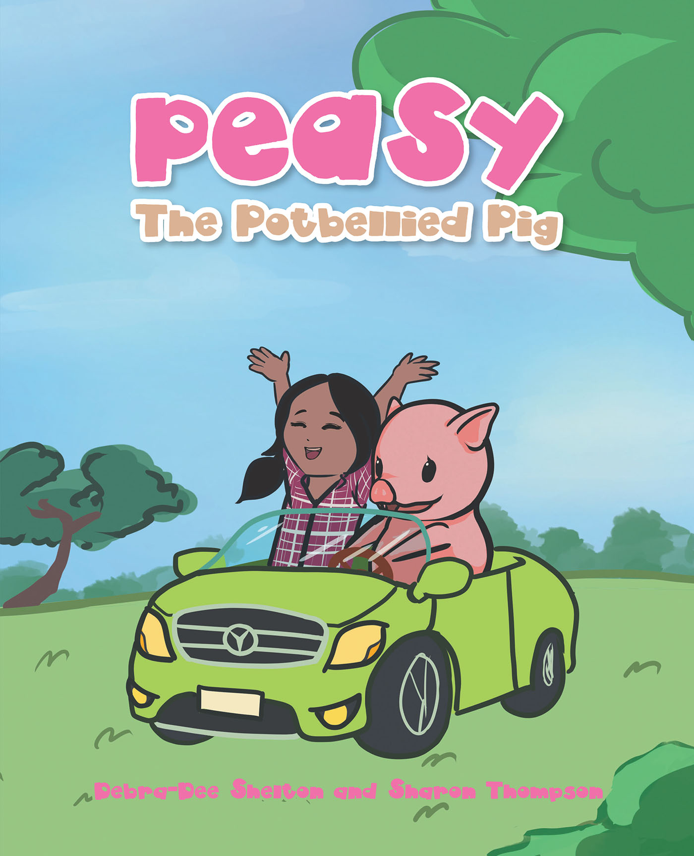 Author Debra-Dee Shelton and Sharon Thompson's new book, 'Peasy the 