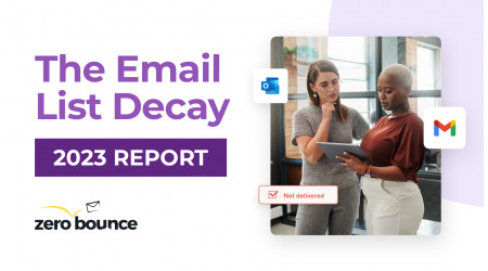 The ZeroBounce Email List Decay Report for 2023