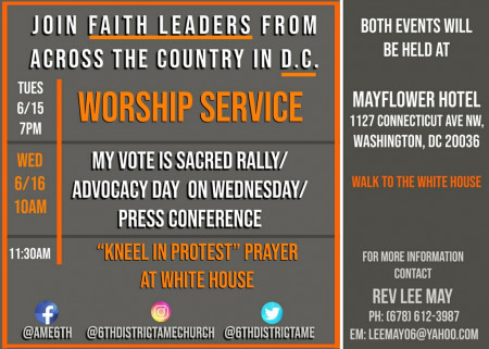 Faith Leader DC Rally