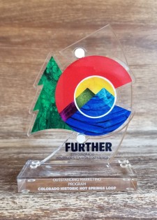 Colorado Governor's Award for Outstanding Marketing Program awarded to the CO Historic Hot Springs Loop