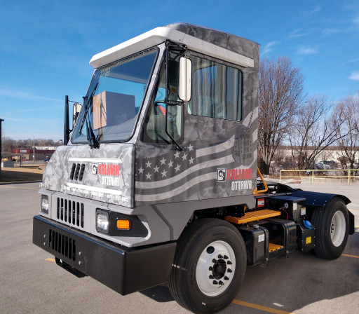 TCI Transportation-Kalmar Ottawa Military Wrapped Truck