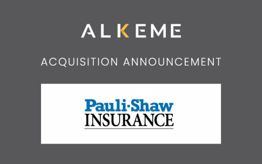 ALKEME Acquires Pauli-Shaw Insurance Agency