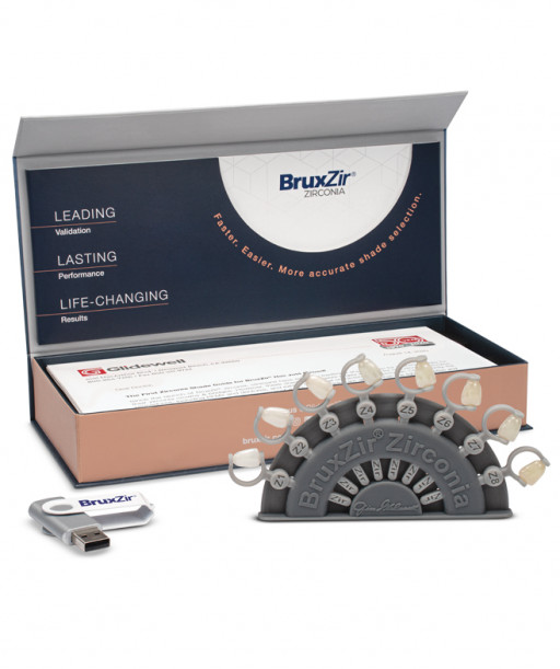 World's First Shade Guide for BruxZiru00ae Zirconia Dental Restorations