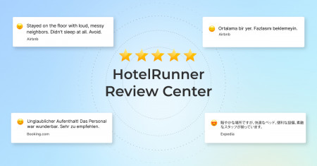 HotelRunner Review Center