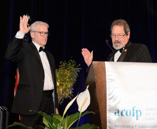ACOFP Inaugurates Its 66th President: Robert C. DeLuca, DO, FACOFP Distinguished