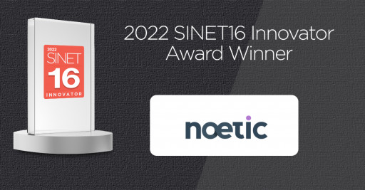 Noetic Cyber Wins 2022 SINET16 Award for Innovation in Cyber Intelligence