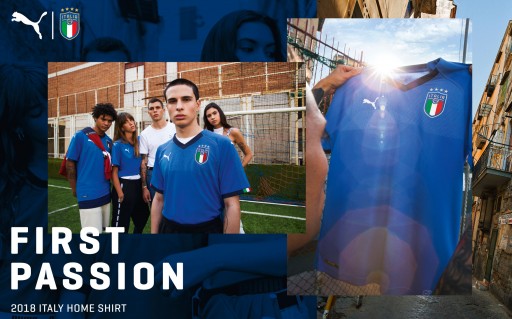 Soccer and Rugby Imports Recently Adds New Italy Puma Jerseys to Inventory