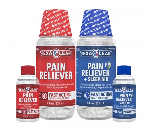 TexaClear® Liquid Pain Reliever, Anti-Inflammatory