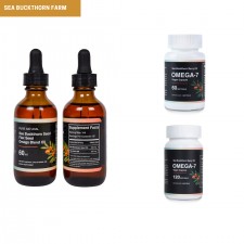 Sea Buckthorn Oil Blend Omega Complete Supplement 100% Organic 