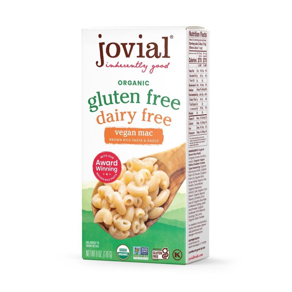 #1 Gluten Free Pasta Brand Jovial Launches a Mac & Cheese Line | Upper ...