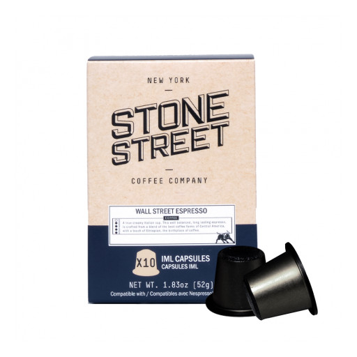 Stone Street Coffee Company Launches Nespresso® Compatible Espresso Capsules