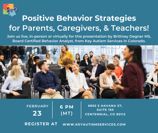 Event: Positive Behavior Strategies for Parents, Caregivers & Teachers