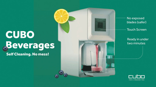 CUBO Beverages is Now Offering Its Innovative Pod-Based Machines for Office Break Rooms and Health and Wellness Businesses