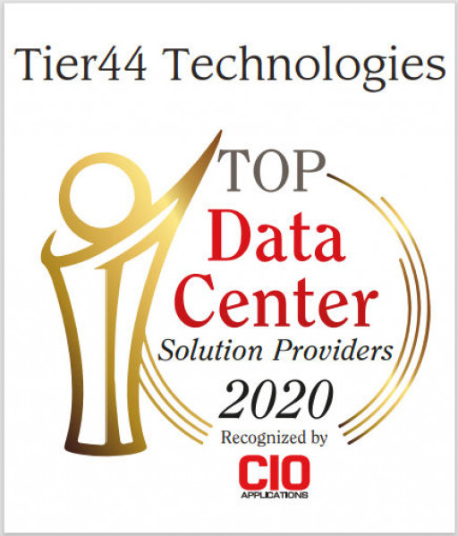 Tier44 - Top 10 Data Center Solution Provider 2020 by CIO Applications