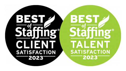 Sales Talent Wins ClearlyRated's 2023 Best of Staffing Client and Talent Awards With NPS Scores of +90% and +84%