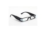Lighted Reading Glasses, Black Frame, #LRG-BK