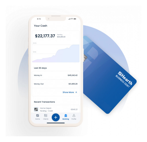 Hearth Launches Cash-Back Banking That Helps Home Improvement Businesses Get Paid Faster