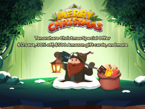 Tenorshare Announces Christmas Special Offer for Playing Treasure Hunt Game