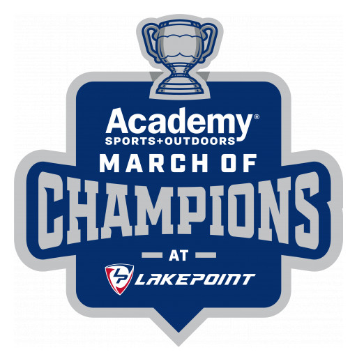 Lakepoint Sports to Host Academy Sports + Outdoors 'March of Champions' Weekend March 25-27