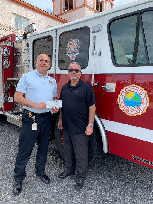 Gunther Motor Company Donation to Daytona Fire Department